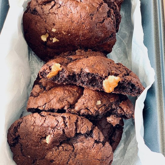 Chocolate Fudge cookies