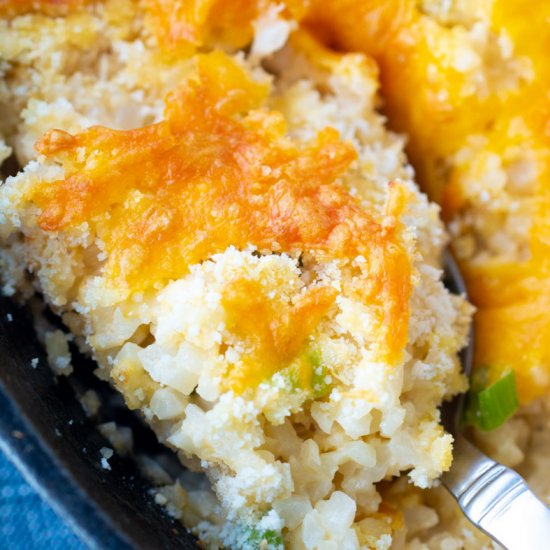 Cheesy Cauliflower Rice