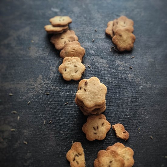 Wholewheat Cumin Cookies