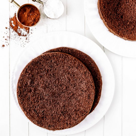 Chocolate sponge cake recipe