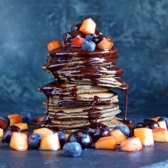 Fruity Blender Pancakes