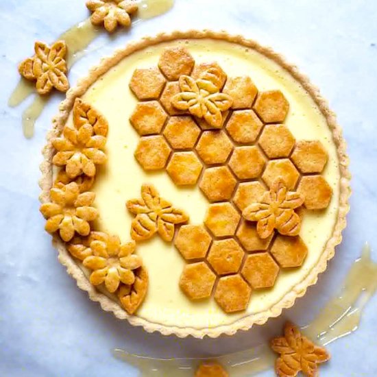 Ricotta Mascarpone Honey Tart