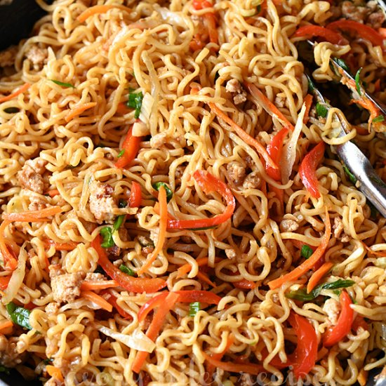 Egg Roll Noodle Bowl