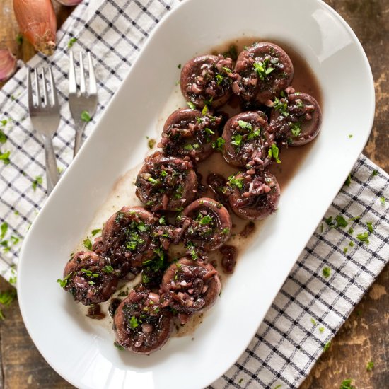 Sautéed Garlic Mushrooms