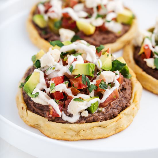 Easy Vegan Sopes Recipe