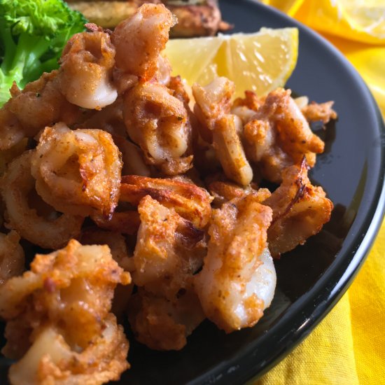 Air Fryer Calamari – Crispy Squid!