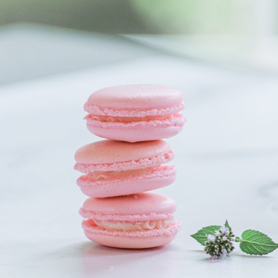 Cotton Candy Macarons