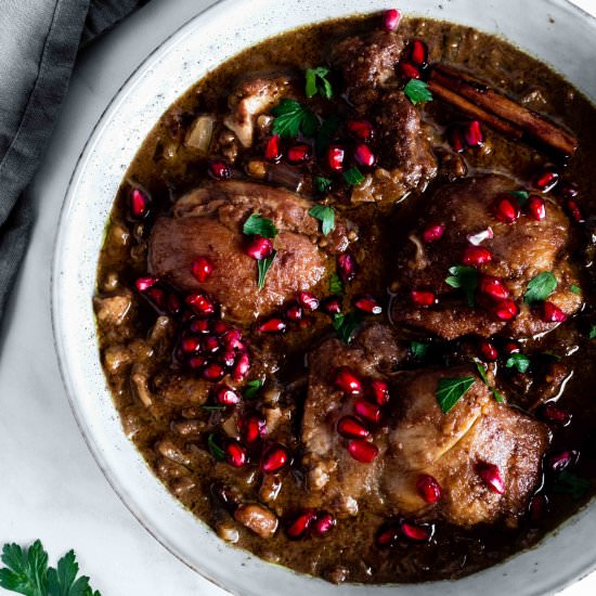 fesenjan | pomegranate chicken stew