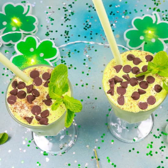 Healthier Shamrock Shakes