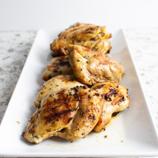 AIP Lemon Basil Grilled Chicken