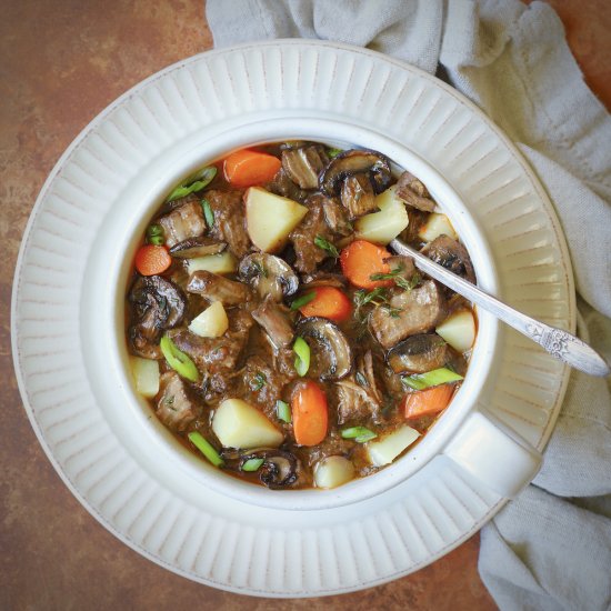 Make-ahead beef stew