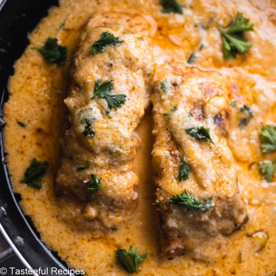 Creamy Coconut Mango Salmon