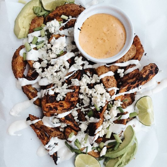 Loaded Buffalo Nacho Fries