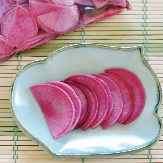 Japanese Pickled Daikon Radish