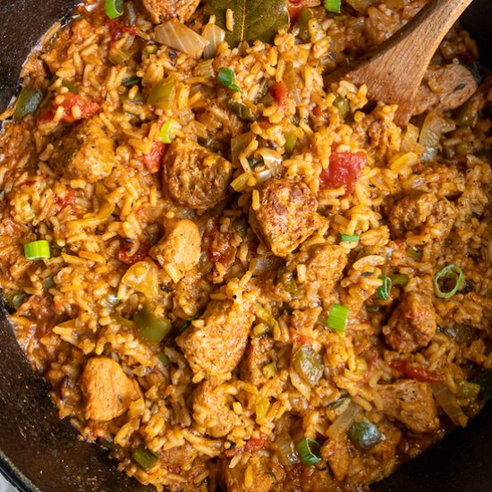 vegan jambalaya