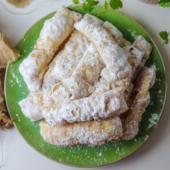 Italian Chiacchiere Cookies