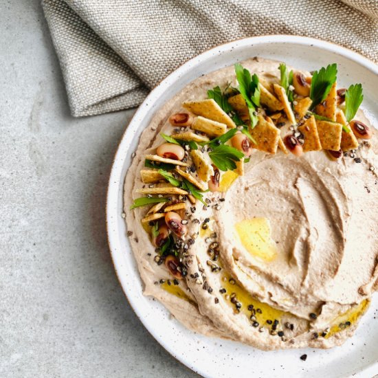 Black Eyed Pea Hummus