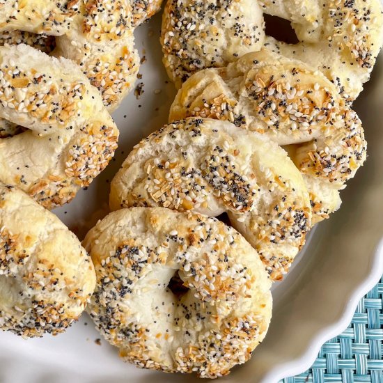 Two Ingredient Gluten-Free Bagels