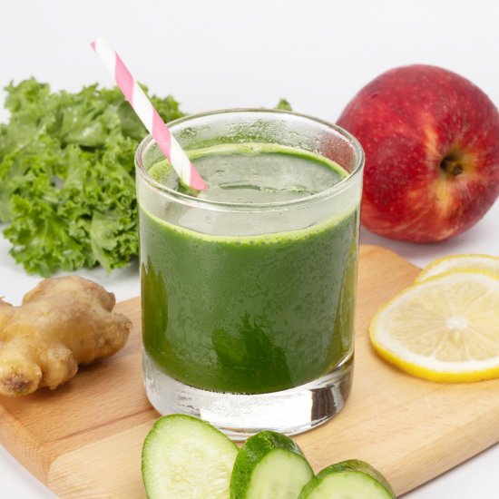 Simple Mean Green Juice Recipe