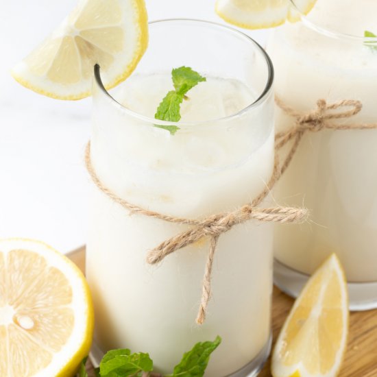 Milk and Lemon Juice Recipe