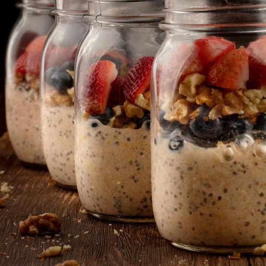 Healthy Overnight Oats Recipe