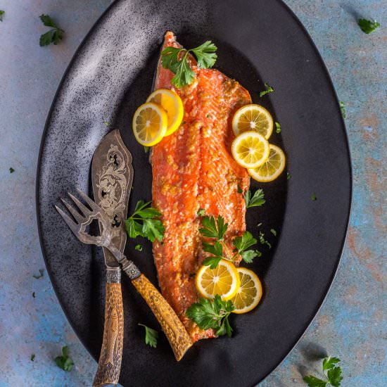 Slow Roast Salmon