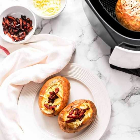 Air Fryer Baked Potatoes