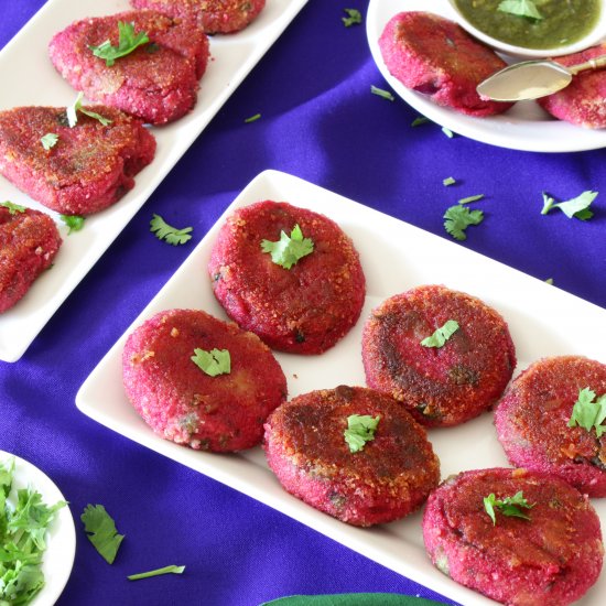 Beetroot Cutlet Recipe |