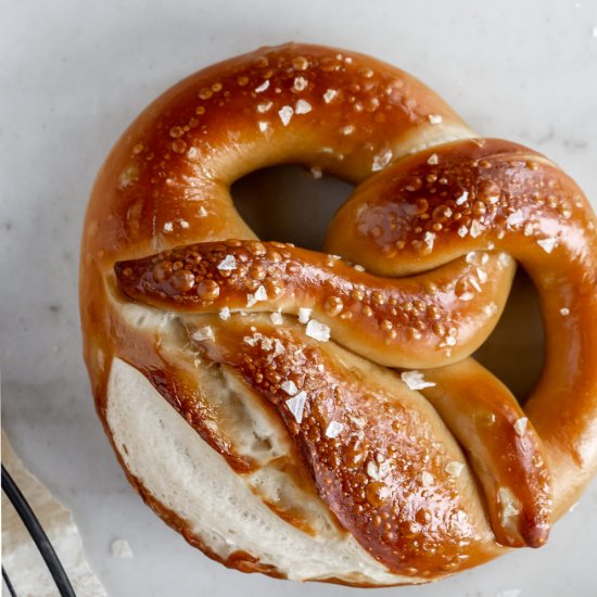 soft german lye pretzels