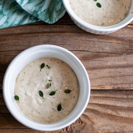 Horseradish Sauce without Sour Crea