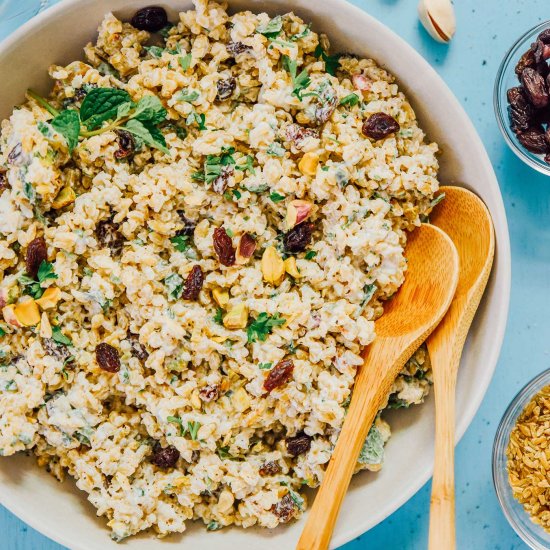 Mediterranean Freekeh Salad