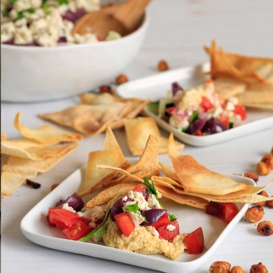 Mediterranean 7 Layer Dip