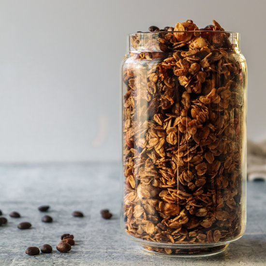 Coffee and Cacao Granola