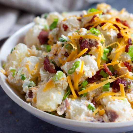 loaded baked potato salad