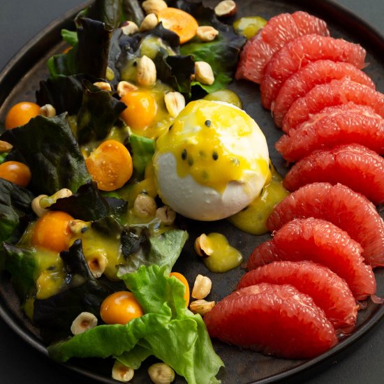 Burrata & Grapefruit Salad