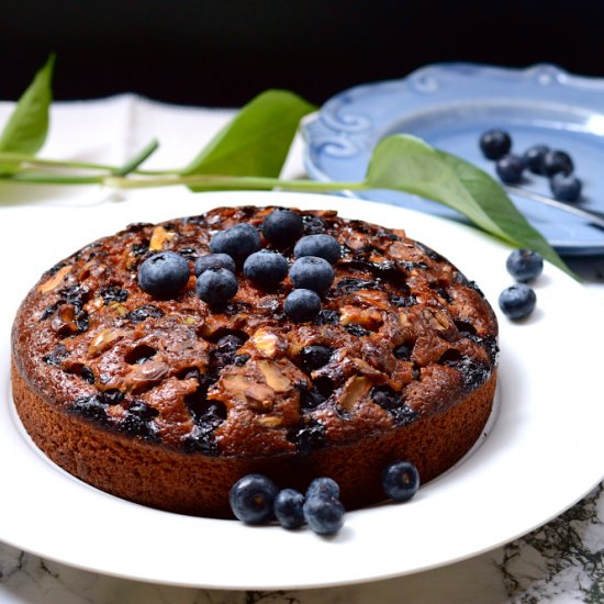 Yogurt blueberry cake