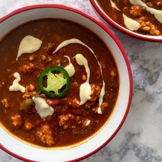 Whole30 Turkey Chili