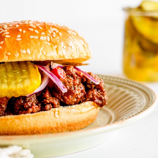 20-Minute Sloppy Joes