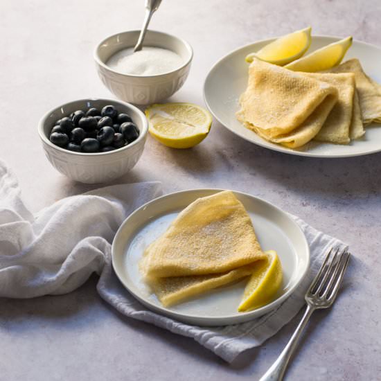 Traditional Vegan Crêpes