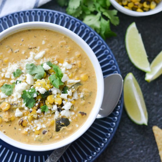 Mexican Street Corn Chowder