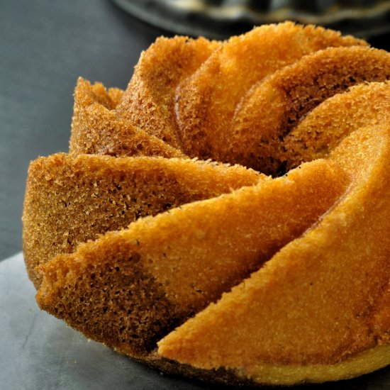 Coffee & Orange Cardamom Bundt Cake