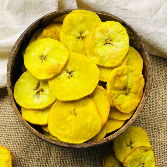 Plantain chips in air fryer