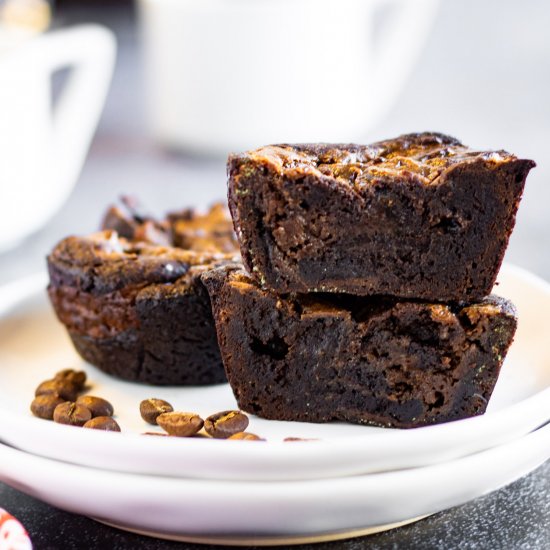 Coffee Brownies for Two