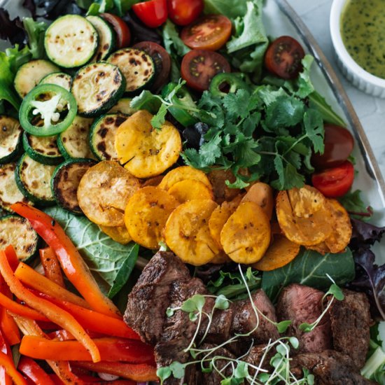 Steak Taco Salad