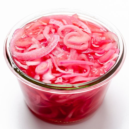 Quick Pickled Red Onions