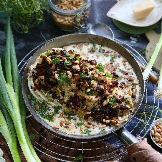 Chinese Cabbage Gratin