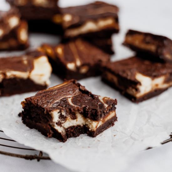 Chocolate Cheesecake Brownies