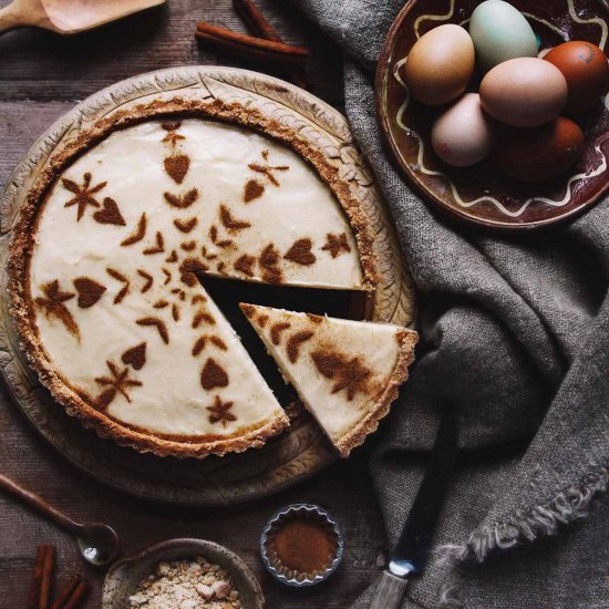 South African No-Bake Milk Tart