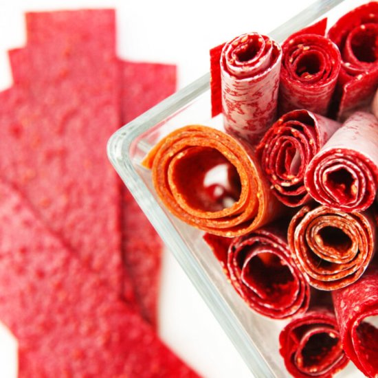 Homemade Fruit Roll Ups