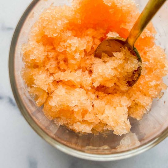 Cantaloupe Granita